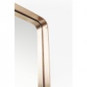 Miroir Curve rectangulaire cuivre 200x70cm Kare Design