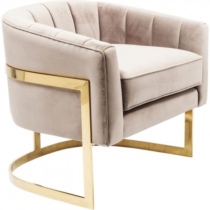 Fauteuil Pure Elegance beige Kare Design