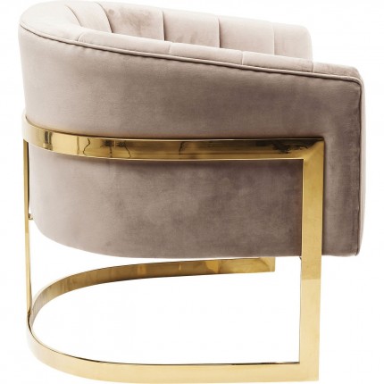 Fauteuil Pure Elegance beige Kare Design