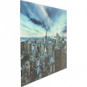 Tableau en verre New York Sunset 160x120cm Kare Design