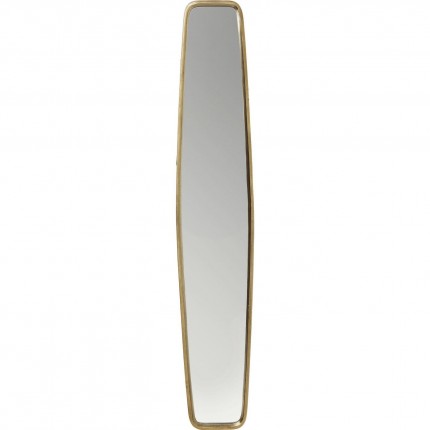 Miroir Clip laiton 177x32cm Kare Design