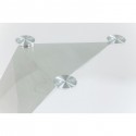 Table Gloria chrome 200x100 cm Kare Design