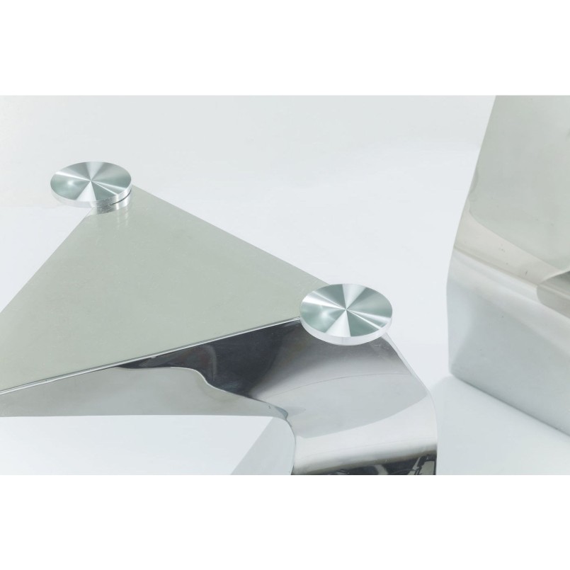 Table Gloria Chrome 200x100cm Kare Design