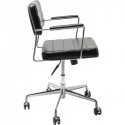 Chaise de bureau pivotante Dottore noir Kare Design