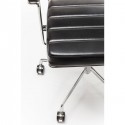 Chaise de bureau pivotante Dottore noir Kare Design