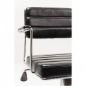 Chaise de bureau pivotante Dottore noir Kare Design