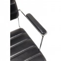 Chaise de bureau pivotante Dottore noir Kare Design