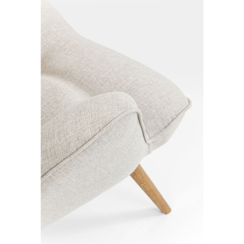 Fauteuil Vicky écru Kare Design