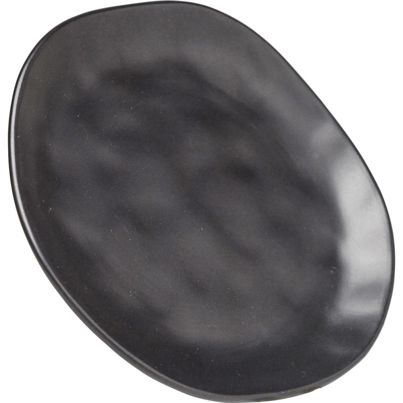 Assiettes Organic noires 26cm set de4  Kare Design
