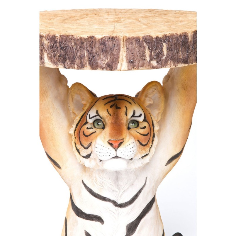 Side Table Animal Tiger Ø35cm Kare Design