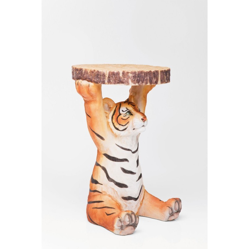 Side Table Animal Tiger Ø35cm Kare Design