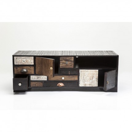 Buffet bas Finca 3 portes 9 tiroirs Kare Design
