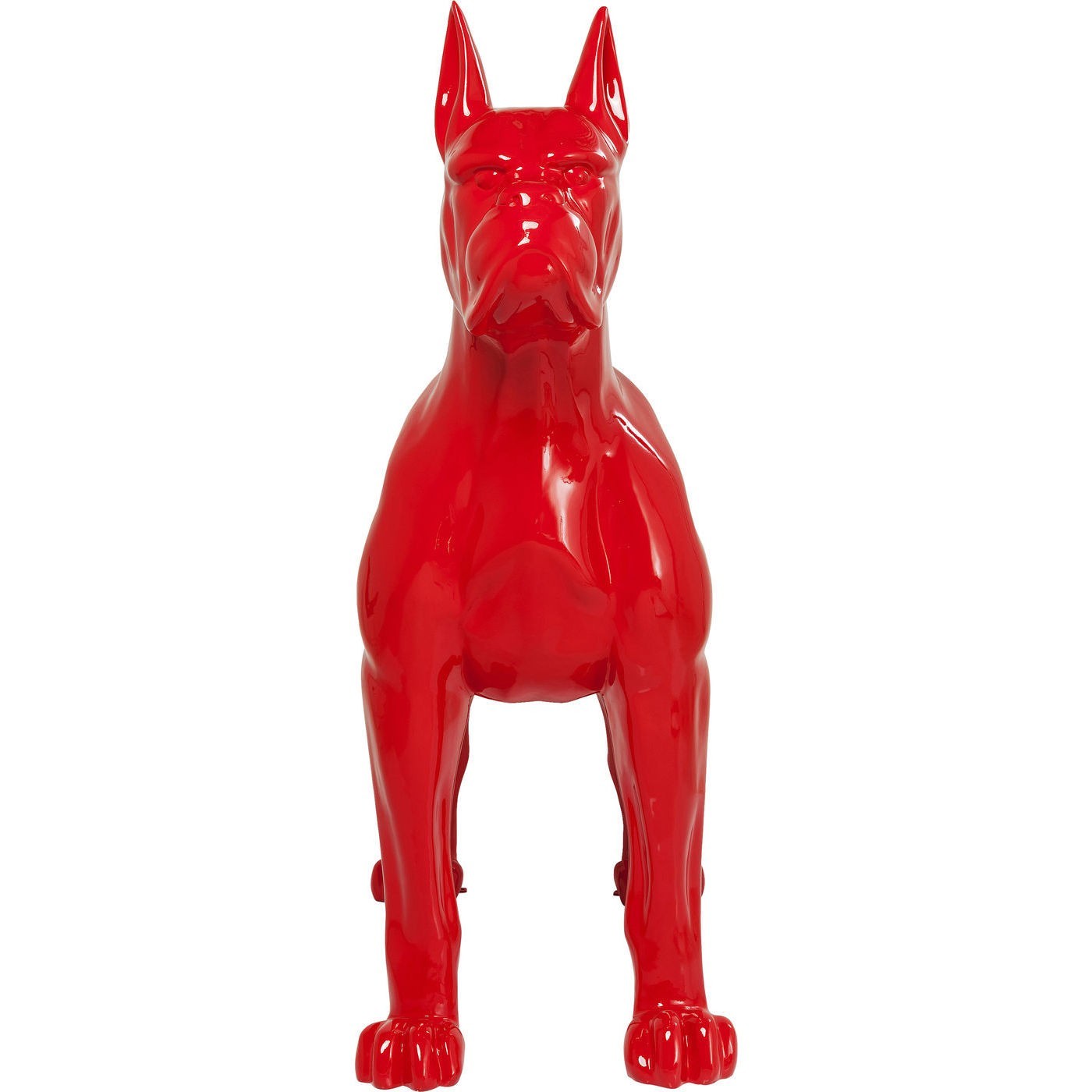 Déco chien Toto XXL rouge Kare Design