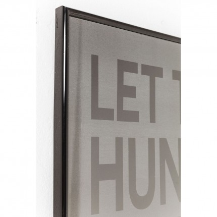 Tableau Frame Let The Hunky 46x34cm Kare Design