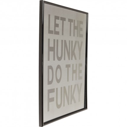 Tableau Frame Let The Hunky 46x34cm Kare Design
