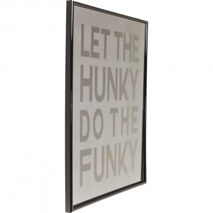 Affiche encadrée Let The Hunky 34x46cm Kare Design