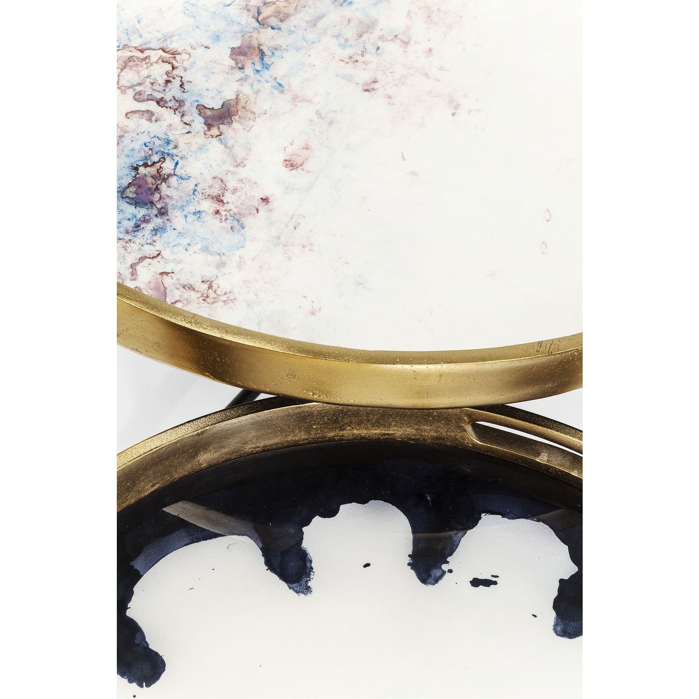 Tables basses Mystic Flower set de 2 Kare Design