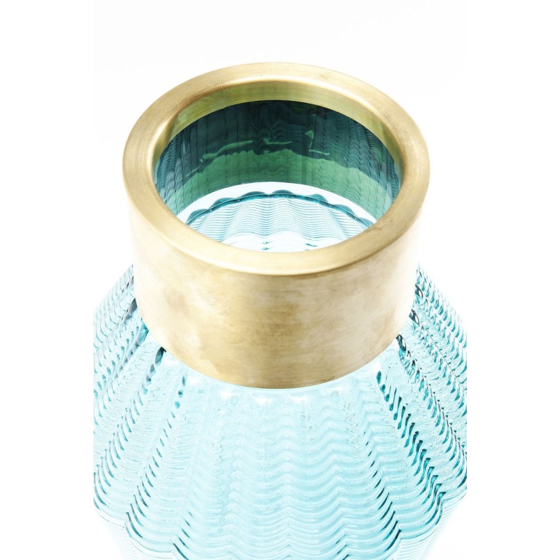 Vase Barfly Light Blue 43cm Kare Design