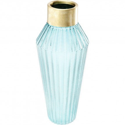 Vase Barfly bleu clair 43cm Kare Design