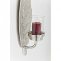 Bougeoir Leaf argent
