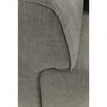 Angle de gauche canapé Infinity gris Kare Design