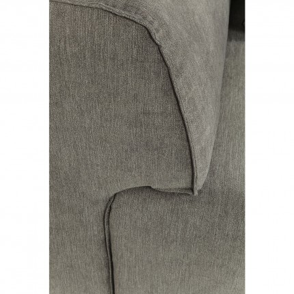 Angle de gauche canapé Infinity gris Kare Design