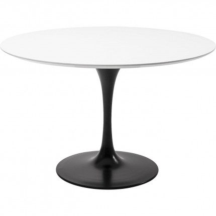 Plateau de table Invitation rond blanc 120cm Kare Design