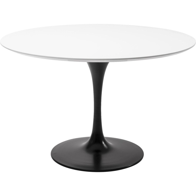 Plateau de table Invitation rond blanc 120cm Kare Design