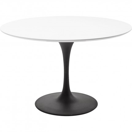 Plateau de table Invitation rond blanc 120cm Kare Design