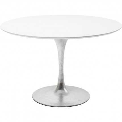 Plateau de table Invitation rond blanc 120cm Kare Design