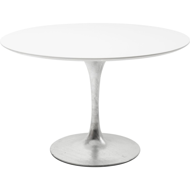 Plateau de table Invitation rond blanc 120cm Kare Design