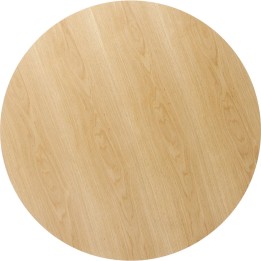 Plateau de table Invitation rond chêne 120cm Kare Design