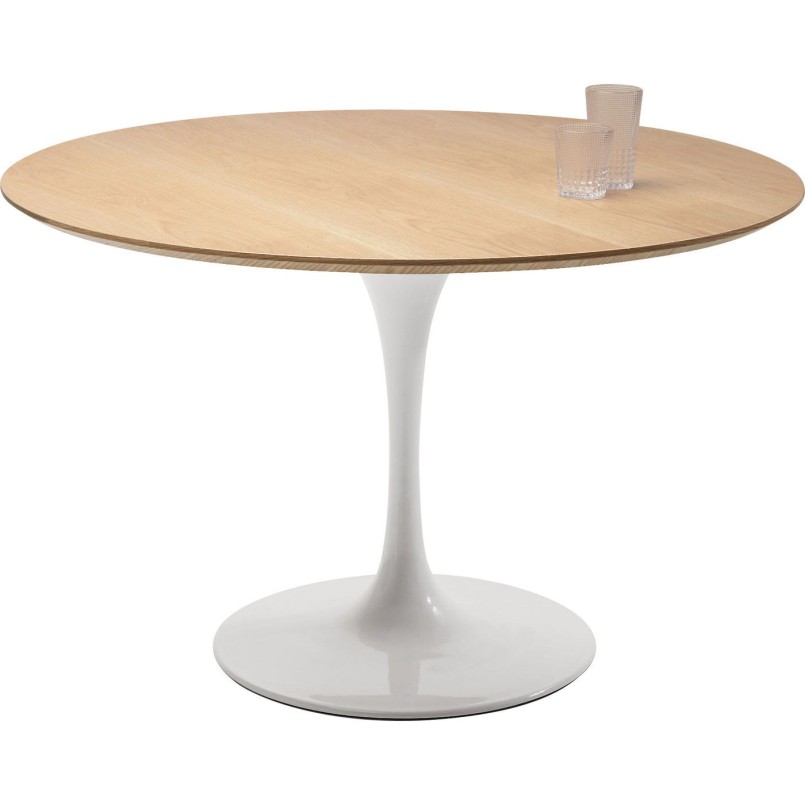 Plateau de table Invitation rond chêne 120cm Kare Design