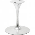 Table Invitation blanc & zinc 90cm Kare Design