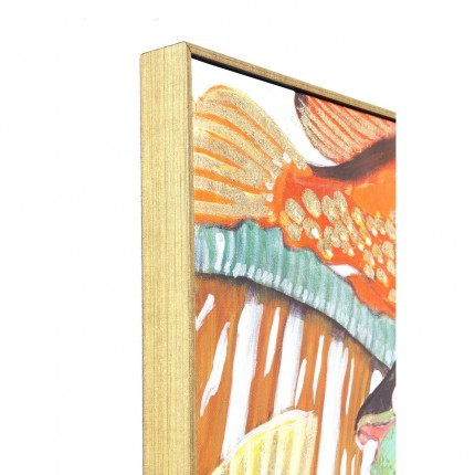 Tableau Touched Fish Meeting Two 70x100cm Kare Design