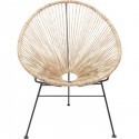 Fauteuil de jardin Spaghetti nature Kare Design