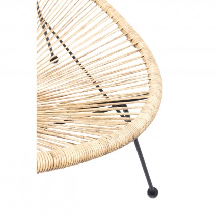 Fauteuil de jardin Spaghetti nature Kare Design