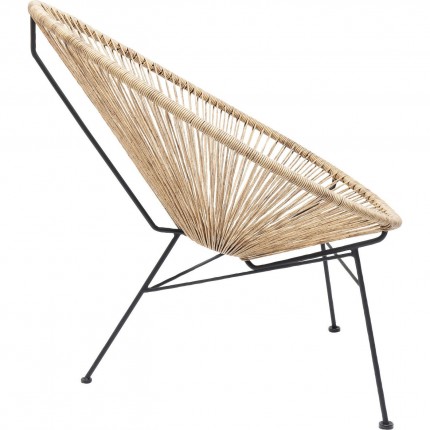 Fauteuil de jardin Spaghetti nature Kare Design