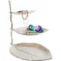 Déco Leaf argent 45cm Kare Design