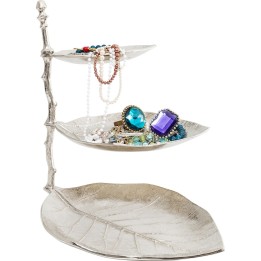 Déco Leaf argent 45cm Kare Design