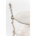 Déco Leaf argent 45cm Kare Design