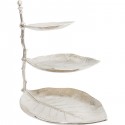 Déco Leaf argent 45cm Kare Design
