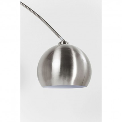 Lampadaire Lounge 175cm gris métallique Kare Design