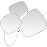 Mirror Shapes 130x105cm Kare Design