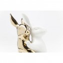Déco Hugging Rabbits 24 cm Kare Design