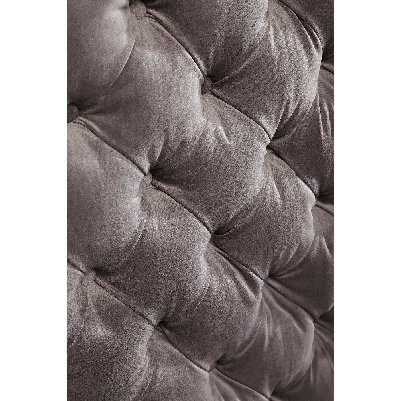 Lit Desire haut 180x200cm gris argenté Kare Design