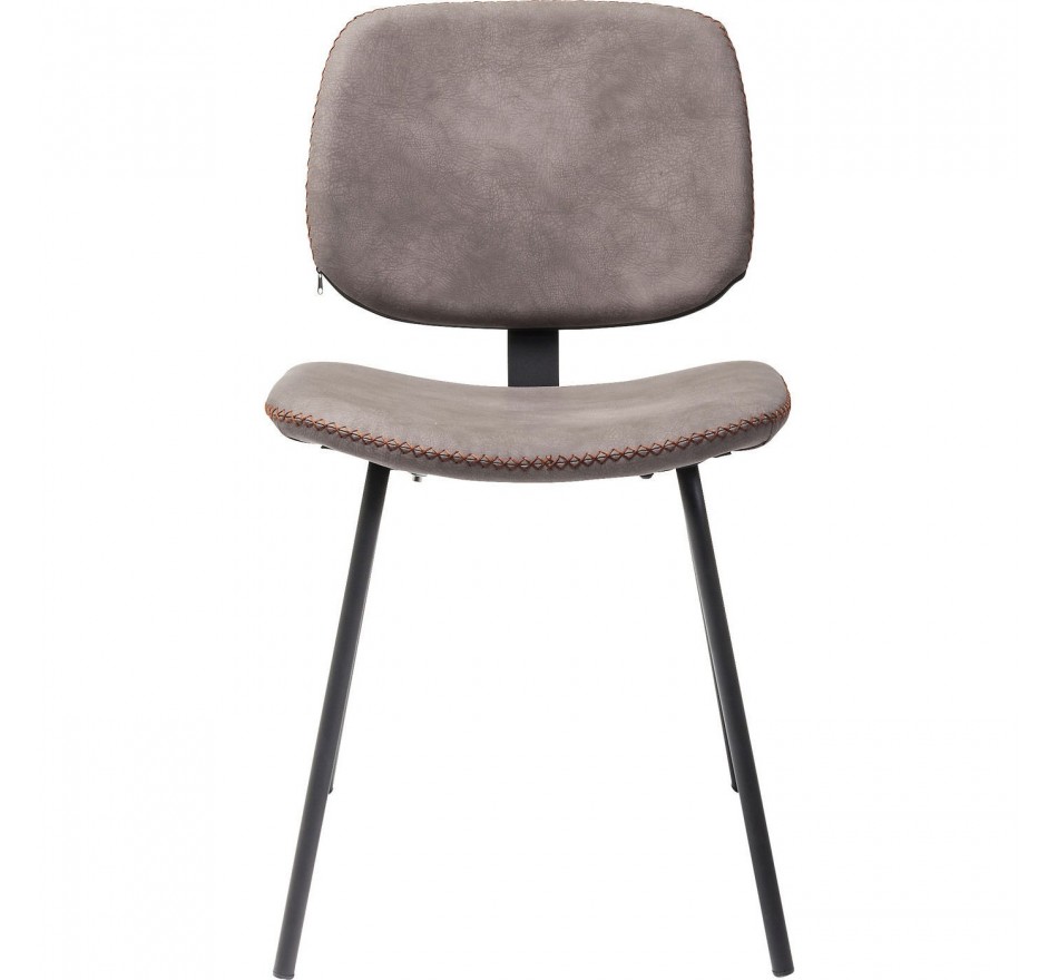 Chaise Barber marron Kare Design