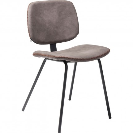 Chaise Barber marron Kare Design