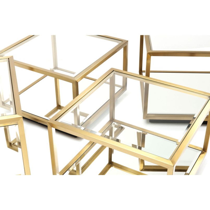 Tables basses Luigi set de 4 Kare Design