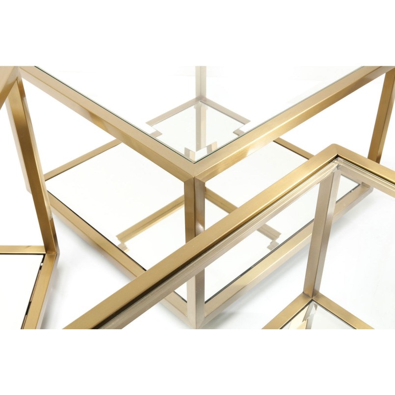 Tables basses Luigi set de 4 Kare Design